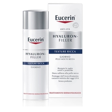 Eucerin Hyaluron Filler Texture Ricca 50 ml Crema Giorno
