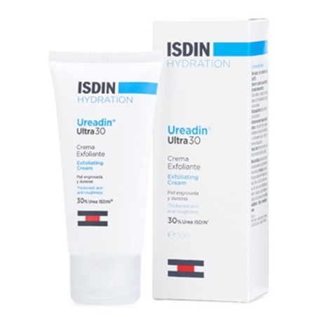 Isdin Ureadin Ultra 30 Crema Esfoliante per Pelle Ispessita e Indurita 50 ml