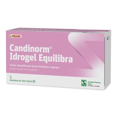 Pegaso Candinorm Idrogel Equilibra 5 fiale monodose da 10 ml