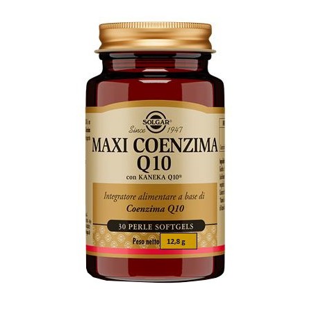 Solgar Multinutrient Maxi Coenzima Q10 Integratore per Completare la Dieta 30 Perle