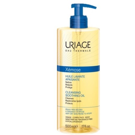 Uriage Xemose Huile Lavante Olio Detergente Lenitivo 500ml