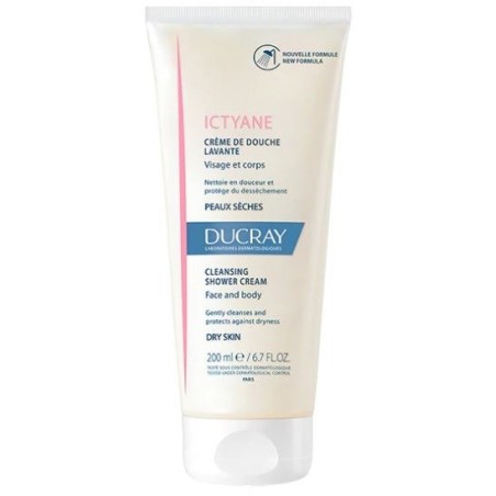 Ducray Ictyane 400 ml Crema Detergente Viso e Corpo