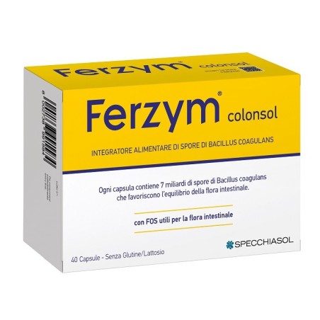 Specchiasol Ferzym Colesol Integratore per Colon Irritabile