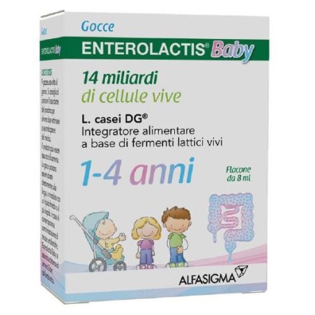 Sofar Enterolactis Baby 8 ml Integratore Fermenti Lattici Vivi
