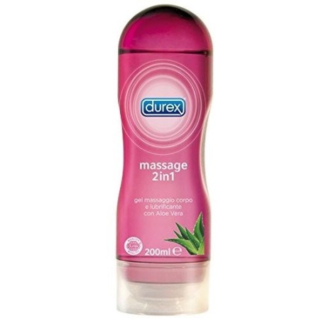 Durex Play Gel Lubrificante Massage 2 in 1 con Aloe Vera 200 ml