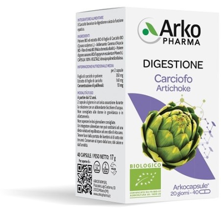 Arko Capsule Carciofo Bio 40 Capsule