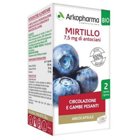 Arkocapsule Mirtillo Bio 40 Capsule