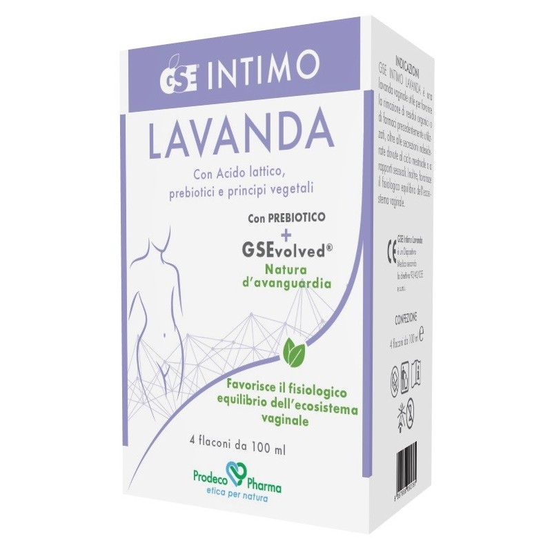 GSE INTIMO LAVANDA 4 FLACONI DA 100 ML