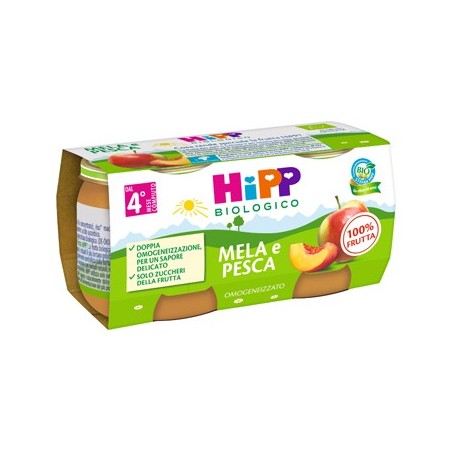 HIPP BIO OMOG MELA/PESCA 2X80G
