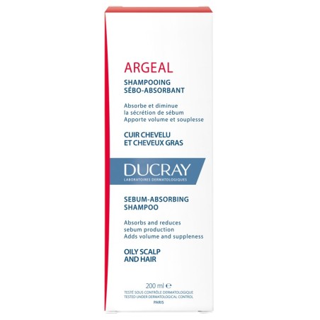 ARGEAL SHAMPOO 200ML DUCRAY17