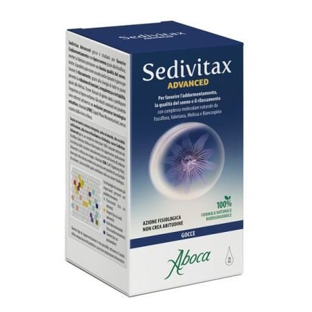 Aboca Sedivitax Advanced Integratore per Sonno e Relax Gocce 30 ml