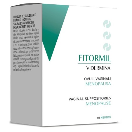 Fitormil Vidermina 10 Ovuli Vaginali Menopausa