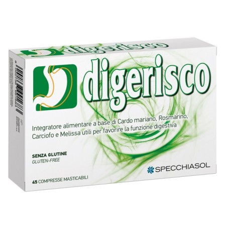 DIGERISCO Integratore Alimentare per il Benessere Digestivo 45 Compresse