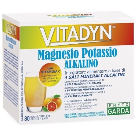 Vitadyn Magnesio Potassio Alkalino 30 Bustine - Scadenza 31/08/2026