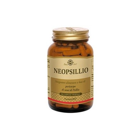 Solgar Neopsillio 200 Capsule Integratore per l'apparato gastro intestinale