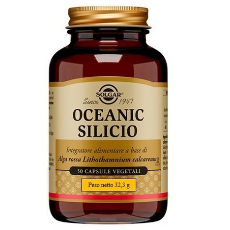 Solgar Oceanic Silicio Integratore per le Ossa 50 Capsule Vegetali