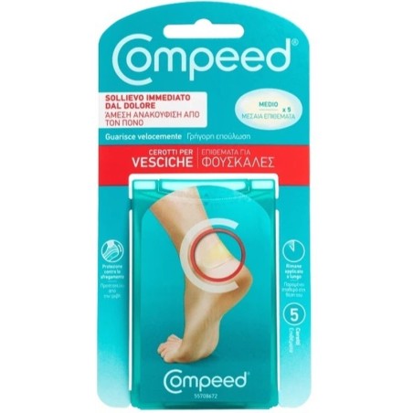 Compeed Vesciche Cerotti Formato Medio 5 Pezzi