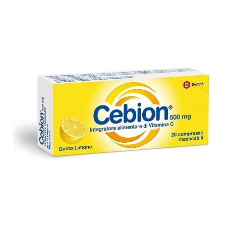 CEBION MAST LIMONE VIT C 20CPR