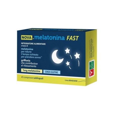 Nova Argentia Nova Melatonina Fast Rilassante 45 Compresse