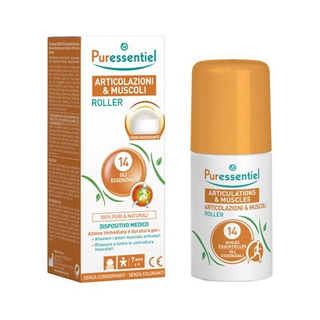 PURESSENTIEL ARTICOLAZIONI ROLLER 14 OLI ESSENZIALI 75 ML