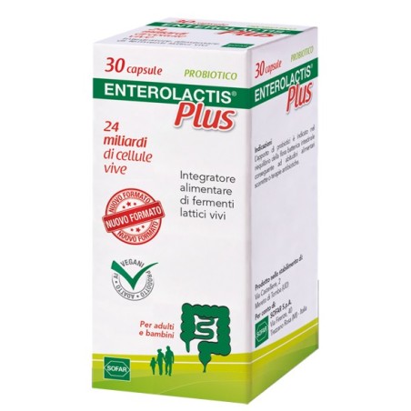 Sofar Enterolactis plus Fermenti Lattici 30 Capsule
