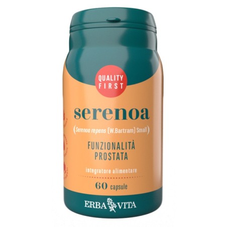 Erba Vita Serenoa 60 Capsule Integratore Alimentare per la Prostata