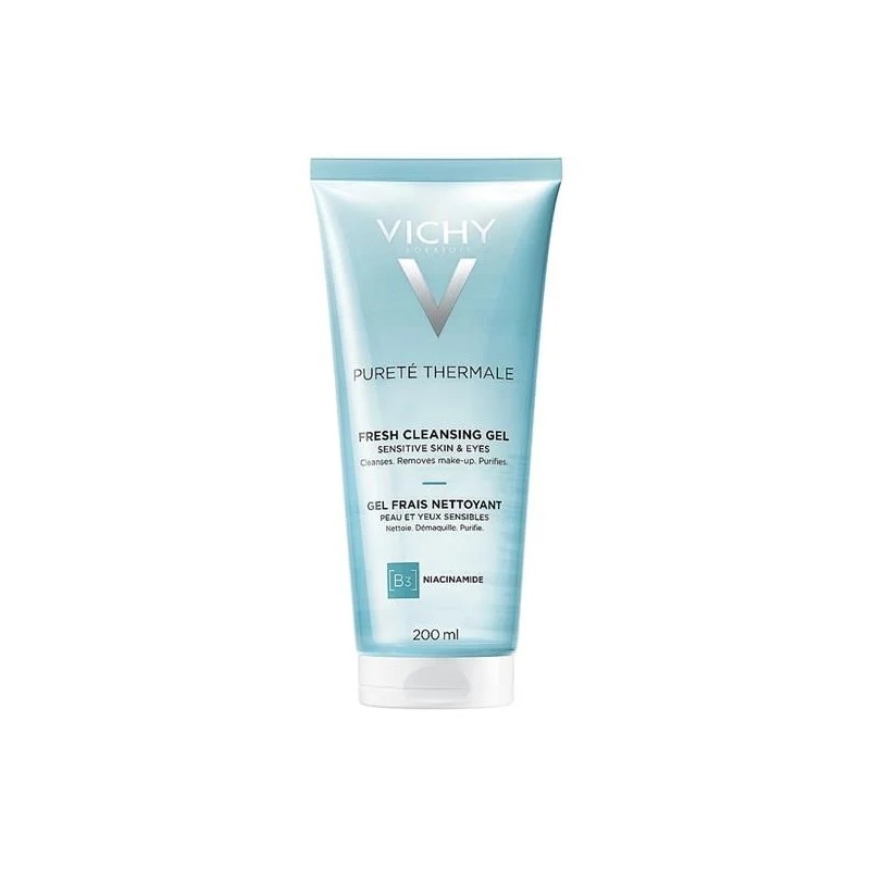 Vichy Purete thermale gel frais nettoyant sensibles 200 ml Vichy Purete thermale gel frais nettoyant sensibles 200 ml