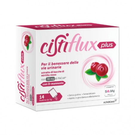 Cistiflux A Plus contribuisce alla salute delle vie urinarie e al benessere fisiologico della vescica.