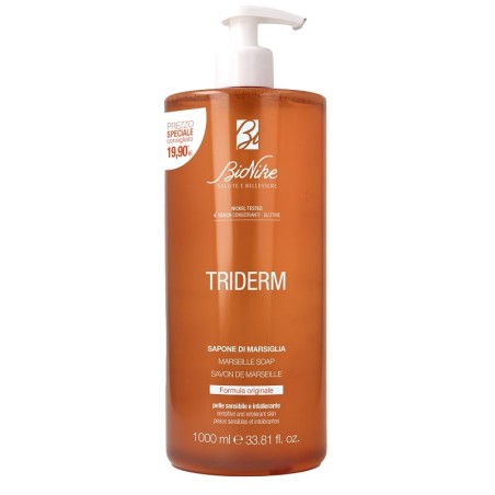 Bionike Triderm Sapone Marsiglia Detergente Delicato 1 litro