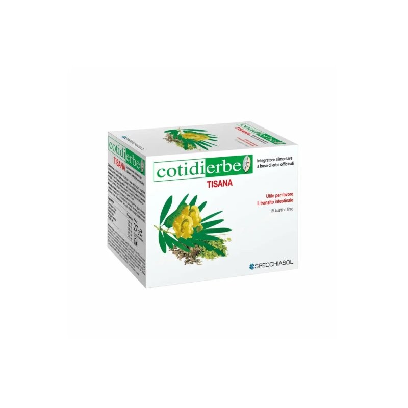 Specchiasol Cotidierbe Tisana per il Transito Intestinale Specchiasol Cotidierbe Tisana per il Transito Intestinale