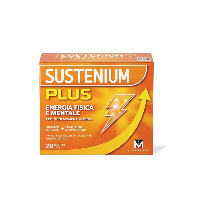 Sustenium Plus Integratore Energizzante con Aminoacidi e Vitamine 20 Bustine Sustenium Plus Integratore Energizzante con Aminoacidi e Vitamine 20 Bustine
