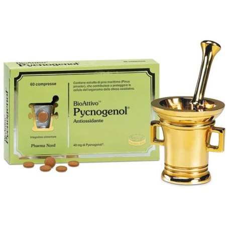 Pharma Nord Bioattivo Pycnogenol Integratore Antiossidante 60 Compresse