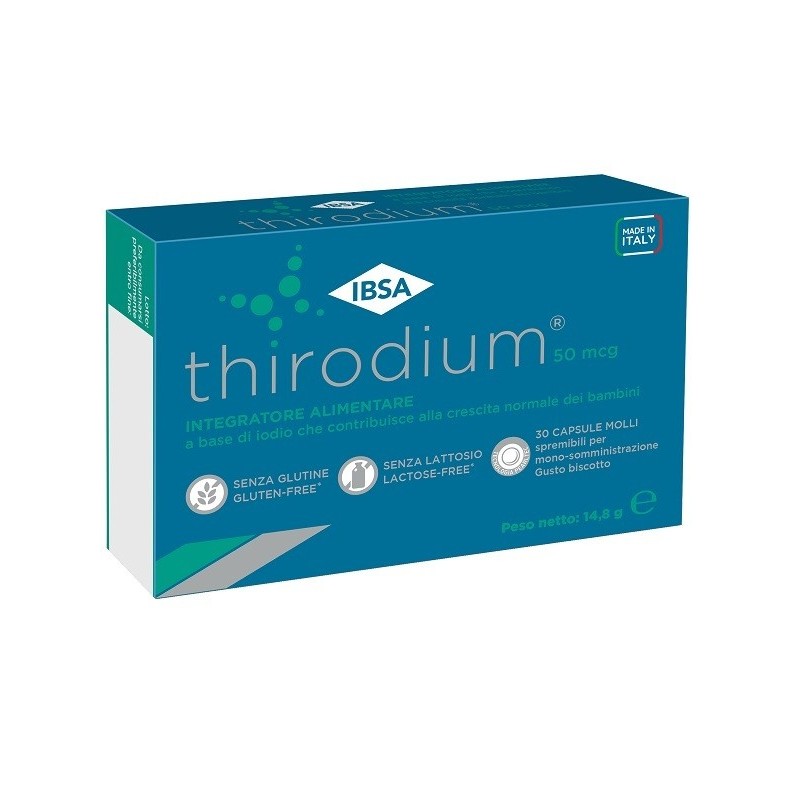 Thirodium 50mcg 30 capsule molli Thirodium 50mcg 30 capsule molli
