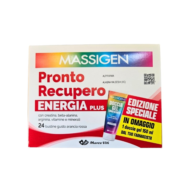 Massigen Pronto Recupero Energia Plus 24 bustine Massigen Pronto Recupero Energia Plus 24 bustine