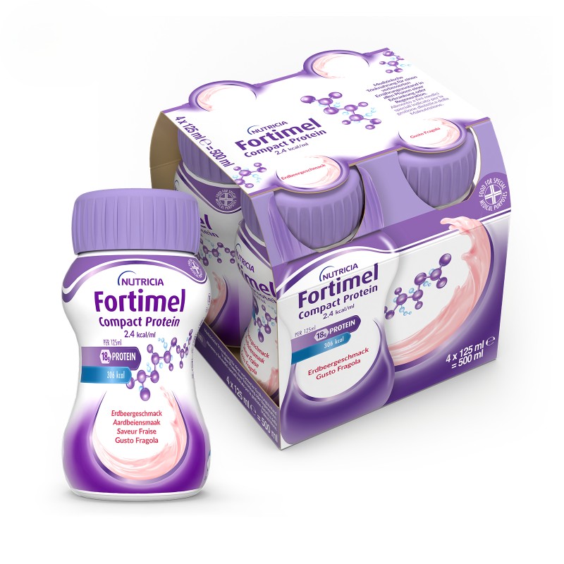 Fortimel Compact Protein Fragola 4 X 125 Ml Fortimel Compact Protein Fragola 4 X 125 Ml