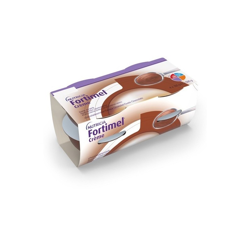 Fortimel Creme Cioccolato 4 Pezzi da 125 g Fortimel Creme Cioccolato 4 Pezzi da 125 g
