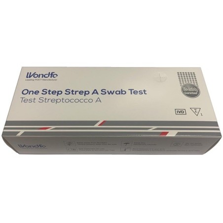 Test Autodiagnostico One Step Strep a rilevazione streptococco 1 pezzo