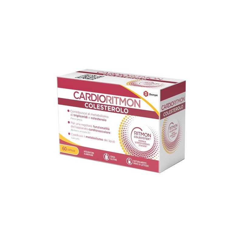 Cardioritmon Colesterolo per il Benessere Cardiovascolare 60 Capsule Cardioritmon Colesterolo per il Benessere Cardiovascolare 60 Capsule