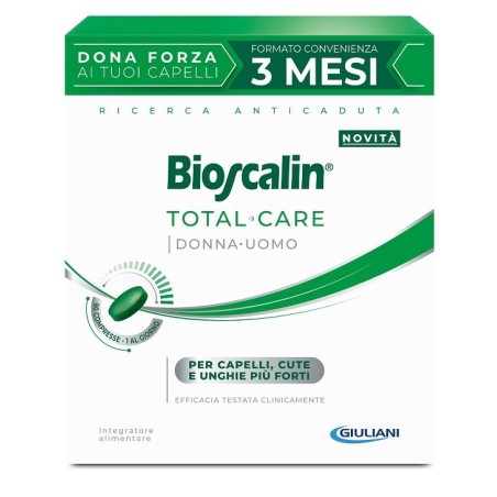 Bioscalin Total Care Integratore Anticaduta Capelli 90 Compresse