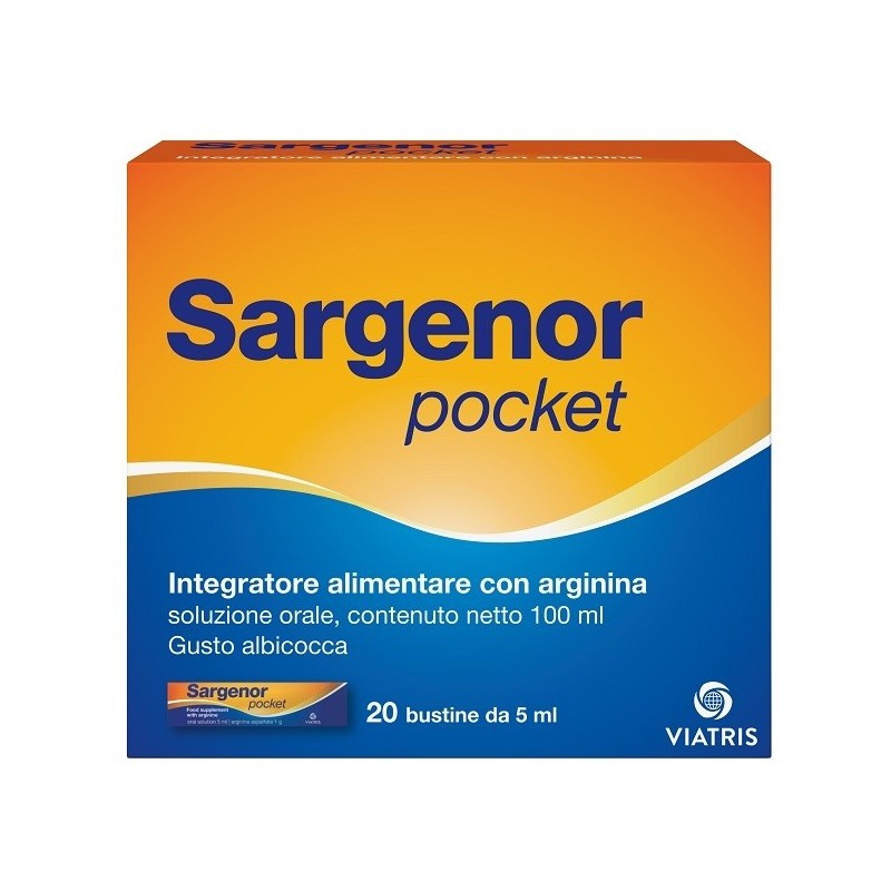 Meda Pharma Sargenor Pocket Integratore 20 Buste Meda Pharma Sargenor Pocket Integratore 20 Buste