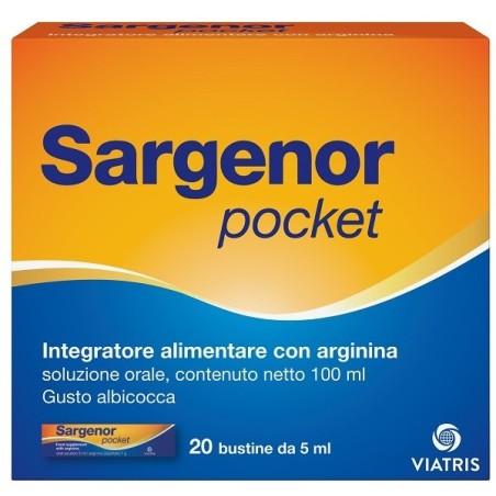 Meda Pharma Sargenor Pocket Integratore 20 Buste
