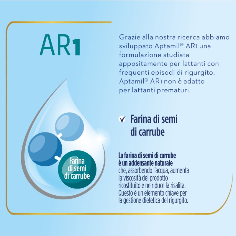 Aptamil Ar 1 Polvere Busta 400 G Aptamil Ar 1 Polvere Busta 400 G