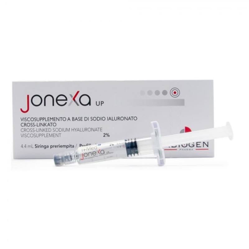Abiogen Jonexa UP 2% Siringa di Acido Ialuronico 4,4 ml Abiogen Jonexa UP 2% Siringa di Acido Ialuronico 4,4 ml