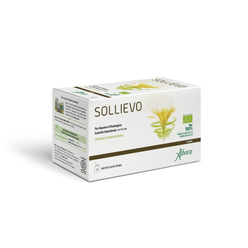 Aboca Sollievo Bio per Favorire il Transito Intestinale Tisana
