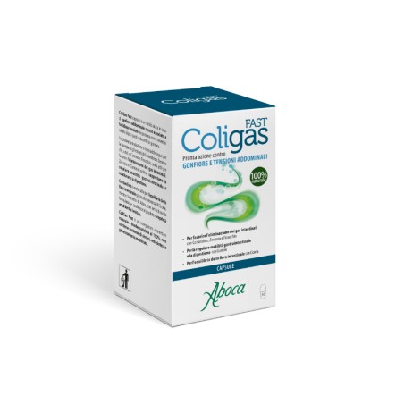 Aboca ColiGas Fast Gonfiore e Tensioni Addominali 50 capsule