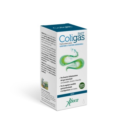Aboca ColiGas Fast Gocce Gonfiore e Tensioni Addominali