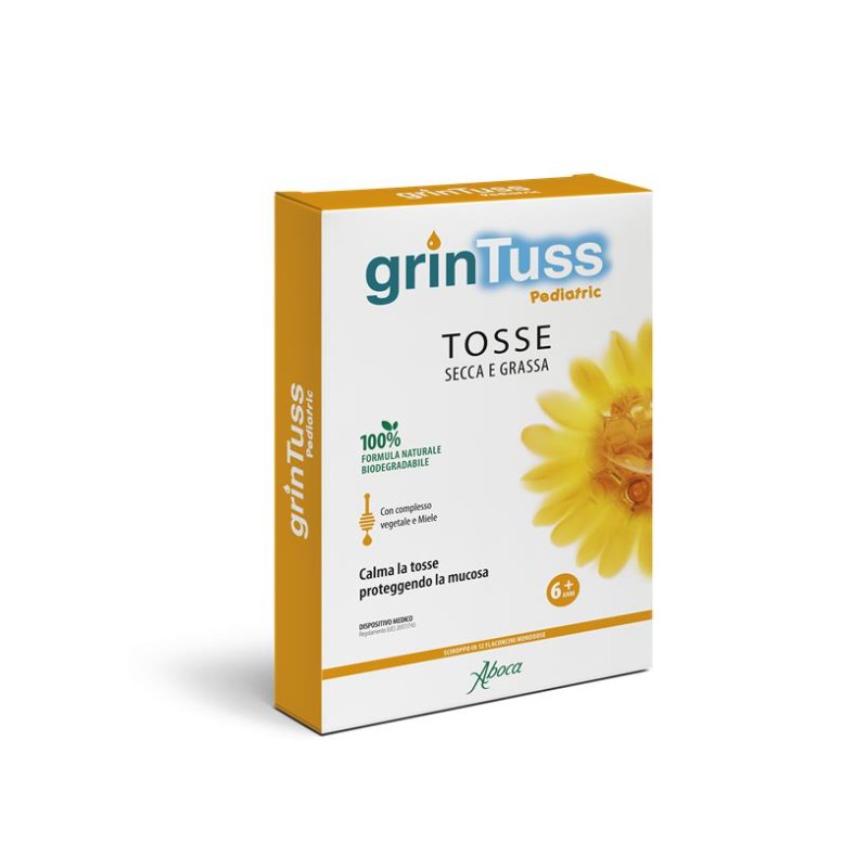 Grintuss Pediatric Sciroppo 12 Flaconcini Grintuss Pediatric Sciroppo 12 Flaconcini
