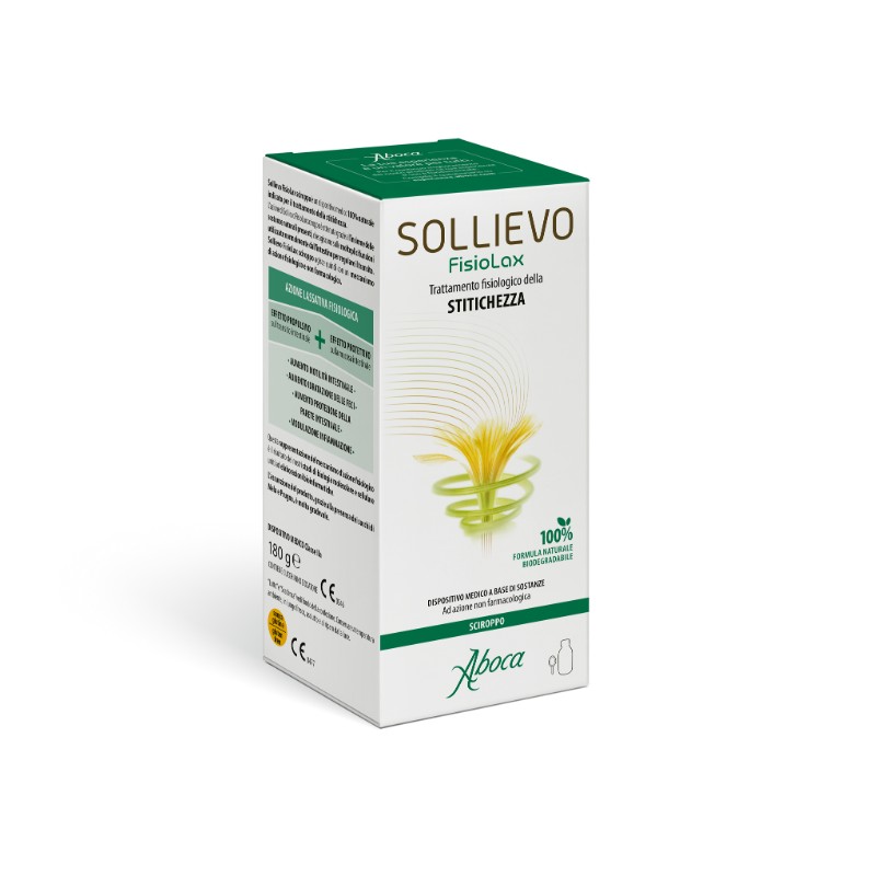 Aboca Sollievo Advanced sciroppo lassativo naturale 180 g Aboca Sollievo Advanced sciroppo lassativo naturale 180 g