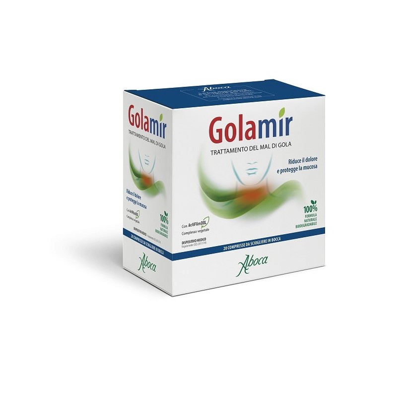 Aboca Golamir 20 Compresse Orosolubili Aboca Golamir 20 Compresse Orosolubili