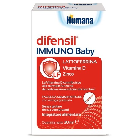 Difensil Immuno Baby integratore per le difese immunitarie 30 ml